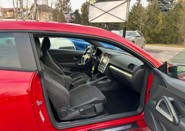 Volkswagen Scirocco cena 25900 przebieg: 220000, rok produkcji 2009 z Szprotawa małe 137
